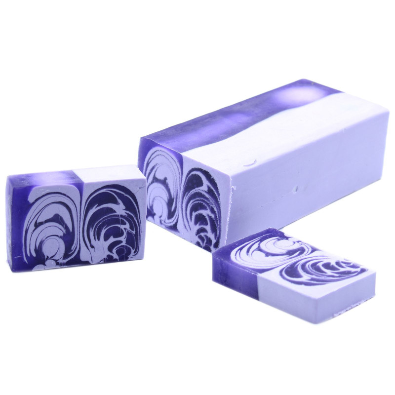 Pain de savon artisanal 1,2 kg - Lilas