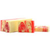 Pain de savon artisanal 1,2 kg - Fraise