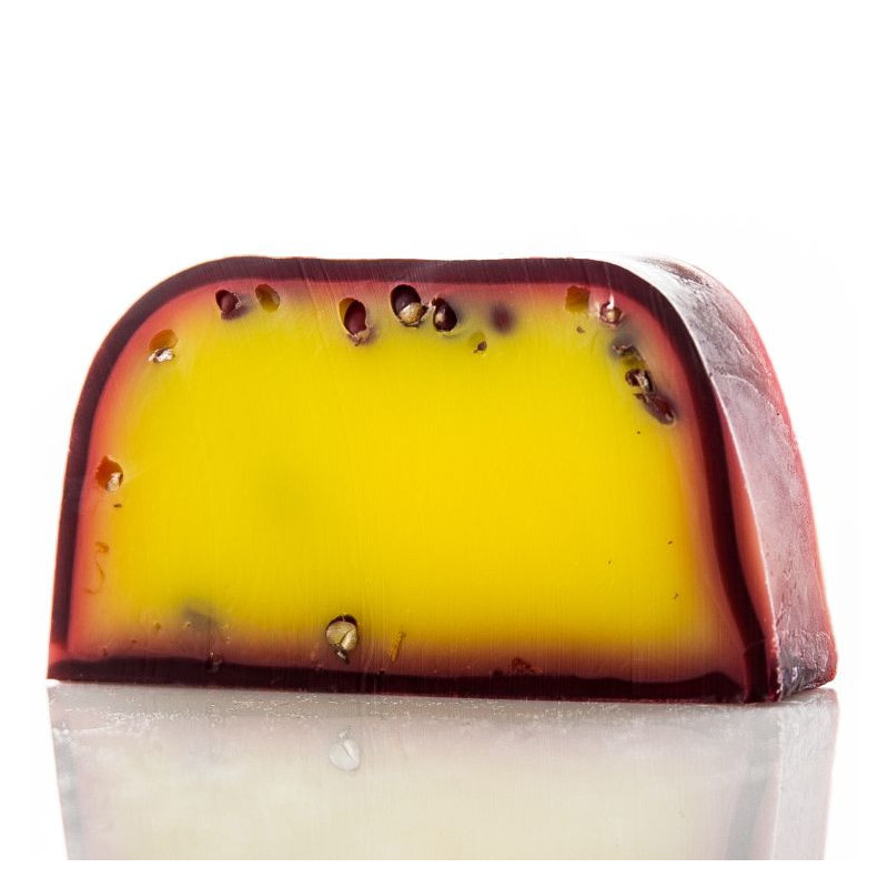 Pain de savon artisanal 1,25 kg - Fruit de la passion