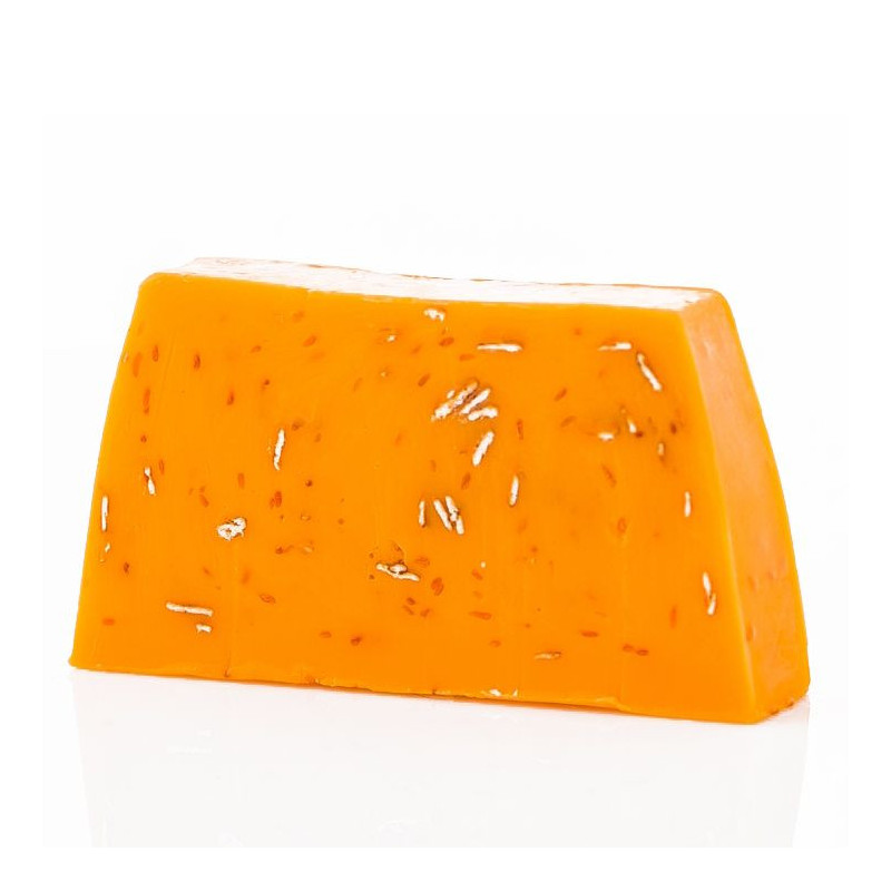 Pain de savon artisanal 1,25 kg - Orange souriante