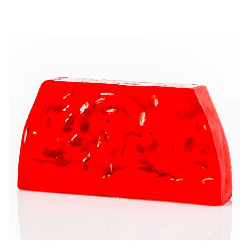 Pain de savon artisanal - Grenade - Tranche d'environ 100 g
