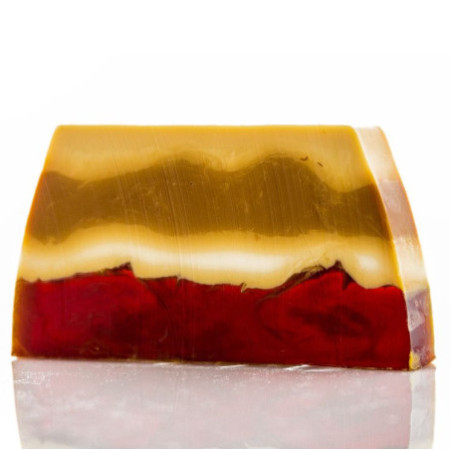 Pain de savon artisanal - Biscuit sucré - Tranche d'environ 100 g