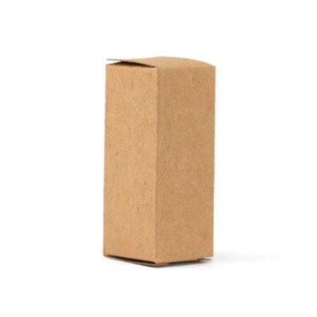 Coffret pour flacon d'huiles essentielles de 10 ml - Marron