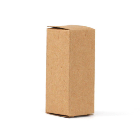 Coffret pour flacon d'huiles essentielles de 10 ml - Marron