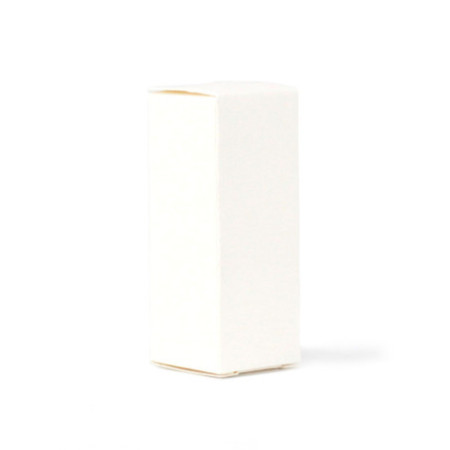 Coffret pour flacon d'huiles essentielles de 10 ml - Blanc