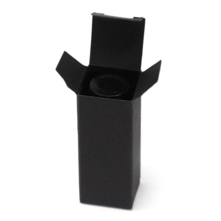 Coffret pour flacon d'huiles essentielles de 10 ml - Noir