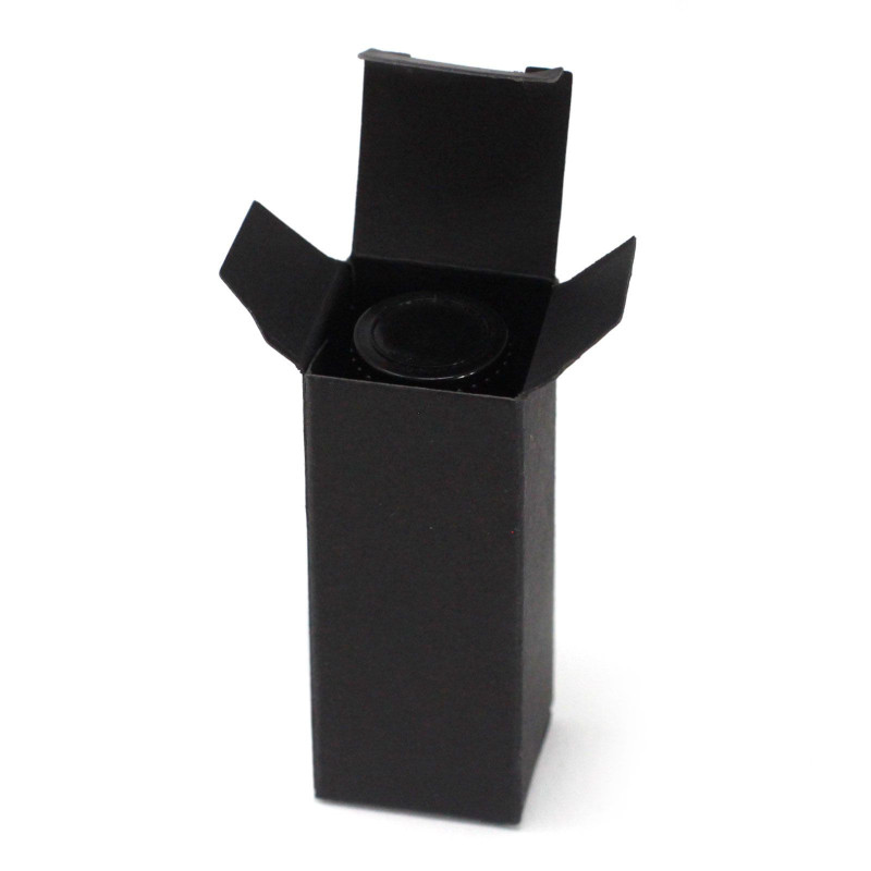 Coffret pour flacon d'huiles essentielles de 10 ml - Noir