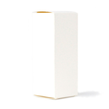 Coffret pour flacon ambré de 50 ml - Blanc