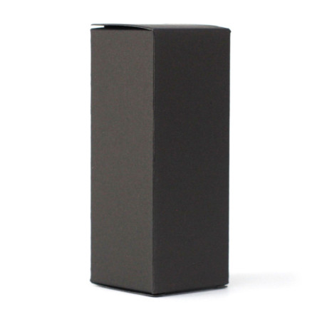 Coffret pour flacon ambré de 50 ml - Noir