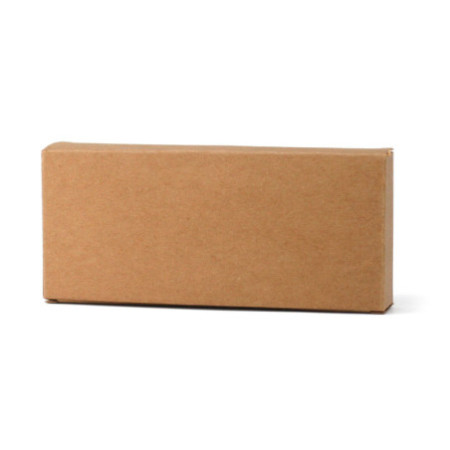 Coffret pour 6 flacons d'huiles essentielles de 10 ml - Marron