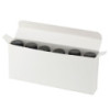 Coffret pour 6 flacons d'huiles essentielles de 10 ml - Blanc