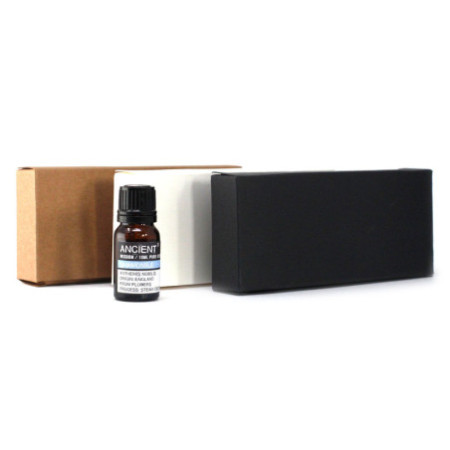 Coffret pour 6 flacons d'huiles essentielles de 10 ml - Blanc