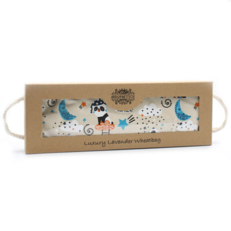 Sac de blé lavande de luxe dans un coffret cadeau - Sleepy Panda