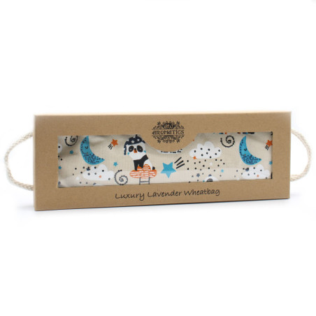 Sac de blé lavande de luxe dans un coffret cadeau - Sleepy Panda