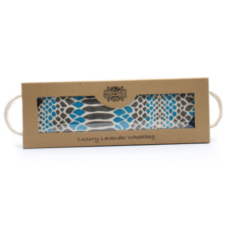 Sac de blé lavande de luxe dans un coffret cadeau - Blue Viper