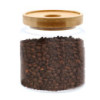 Bocal en verre en bambou Cottage - 10 cm