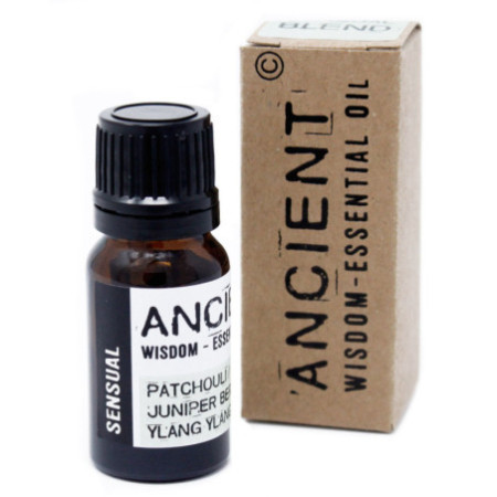Mélange d'huiles essentielles sensuelles - En boîte - 10 ml