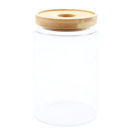 Bocal en verre Cottage Bamboo - 15 cm