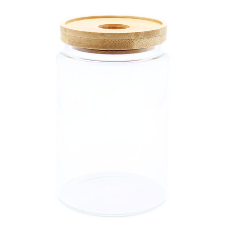 Bocal en verre Cottage Bamboo - 15 cm