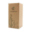 Bocal en verre en bambou Cottage - 20 cm