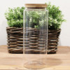 Bocal en verre Cottage Bamboo - 25 cm