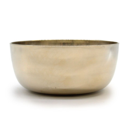 Grand bol chantant en laiton - 17 cm