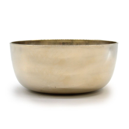 Grand bol chantant en laiton - 17 cm