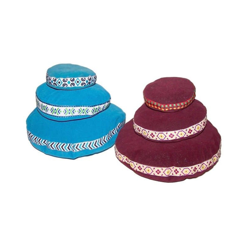 Coussin en velours pour bol chantant - 7 cm