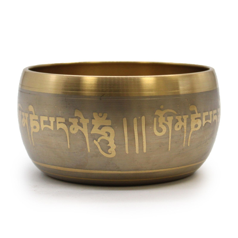 Grand bol chantant des cinq Bouddhas