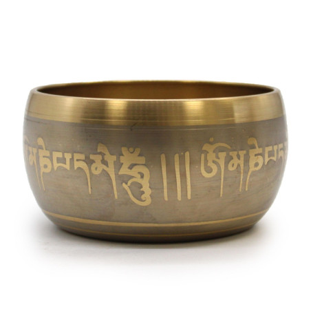 Grand bol chantant des cinq Bouddhas