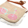 Sac à franges Fab - Broderie vélo