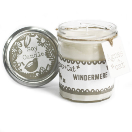 Bougie en pot de confiture - Windermere