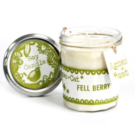 Bougie en pot de confiture - Fell Berry