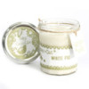 Bougie en pot de confiture - Figue blanche