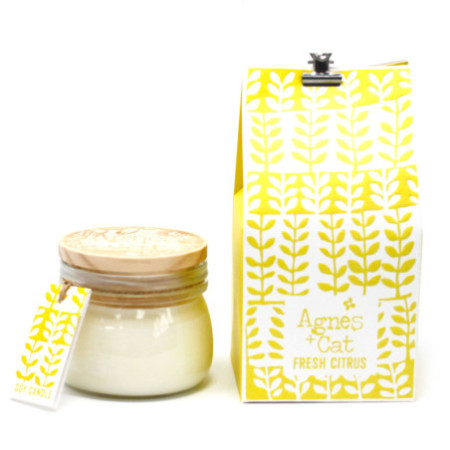 Petite bougie en pot Kilner - Agrumes