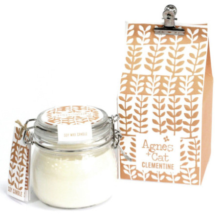 Bougie en pot Kilner - Clémentine
