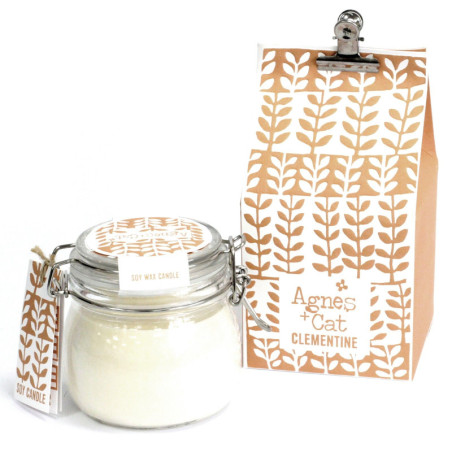 Bougie en pot Kilner - Clémentine