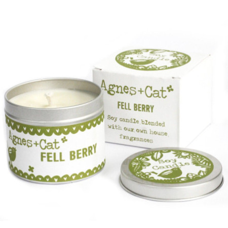 Bougie en étain - Fell Berry