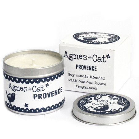 Bougie en étain - Provence