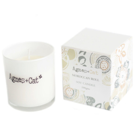 Bougie votive - Rouleau marocain