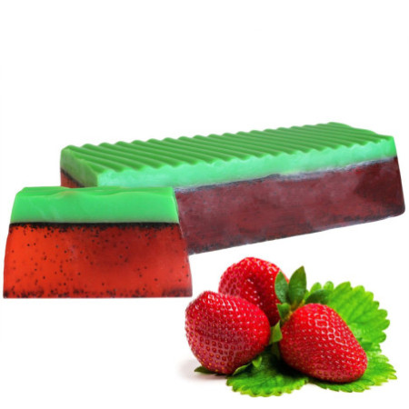 Tranche de savon Tropical Paradise - Fraise
