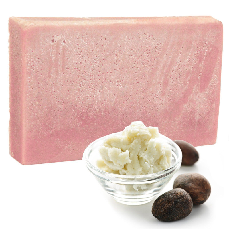 Tranche de savon de luxe au double beurre - Huiles herbacées