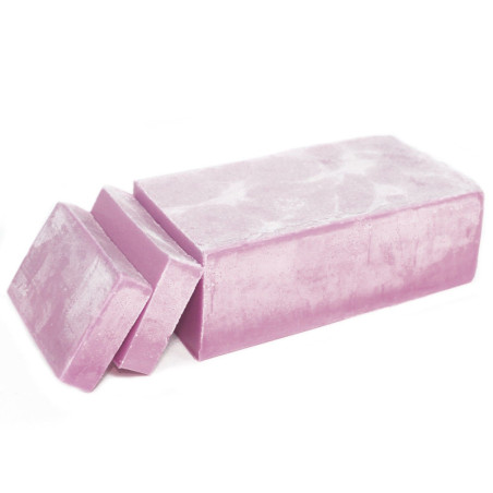 Tranche de savon de luxe au double beurre - Huiles florales