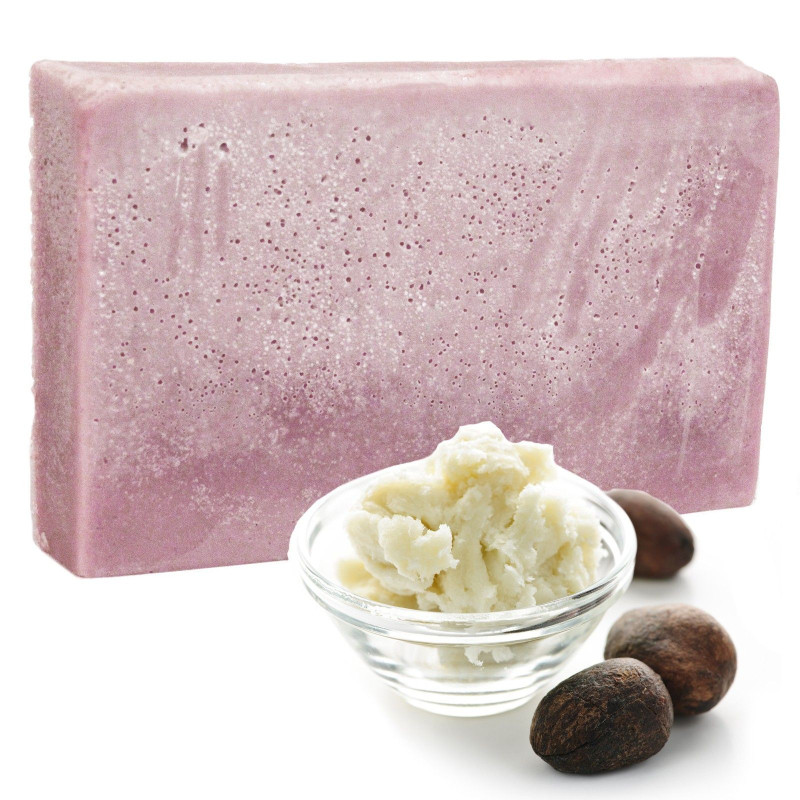 Tranche de savon de luxe au double beurre - Huiles florales