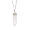 Pendentif en pierre précieuse classique - Quartz de roche