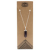 Pendentif Pointe Classique en Pierres Précieuses - Améthyste