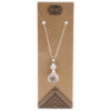 Pendentif « Mains de guérison » en pierre précieuse et Quartz rocheux