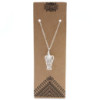 Pendentif ange gardien en pierre précieuse - Quartz de roche