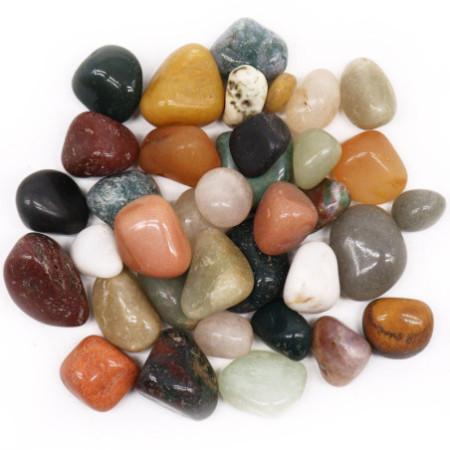 Pierres d'agate mixtes