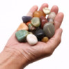 Pierres d'agate mixtes